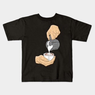 Coffee and Milk Kids T-Shirt